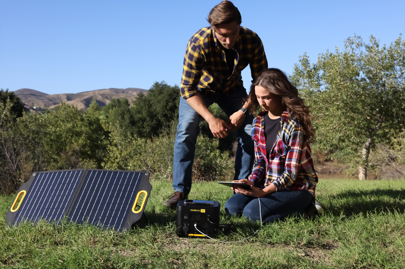 Use 300W power station outdoor